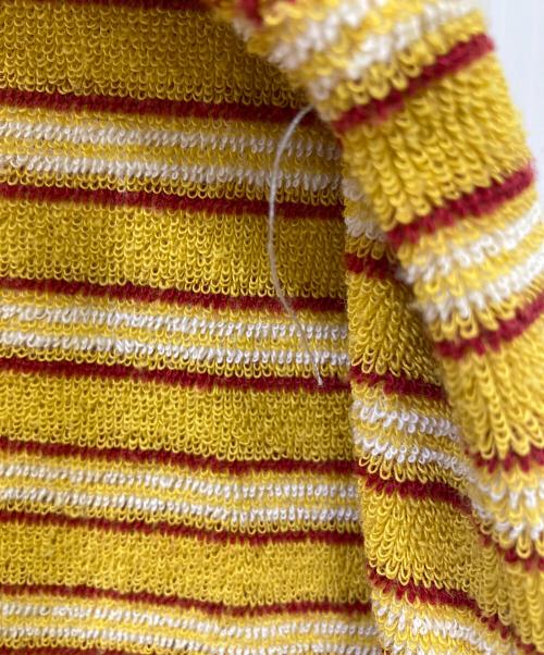 stussy（ステューシー）stussy (ステューシー) 半袖カットソー イエロー サイズ:Sの古着・服飾アイテム