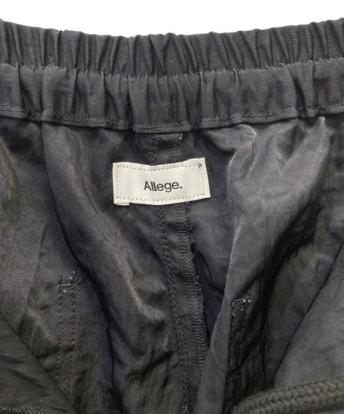 ALLEGE（アレッジ）ALLEGE (アレッジ) パンツ ブラック サイズ:3の古着・服飾アイテム
