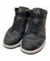 NIKE（ナイキ）の古着「AIR JORDAN 1 MID」｜ブラック×ゴールド