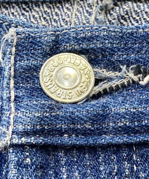 LEVI'S（リーバイス）LEVI'S (リーバイス) ストライプデニムパンツ USA製 84年製 ボタン裏532 ブルー サイズ:W28の古着・服飾アイテム