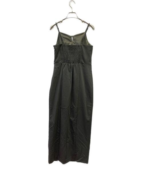 Ezick（エジック）Ezick (エジック) 長袖ワンピース グリーン サイズ:Fの古着・服飾アイテム