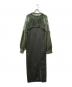 Ezick（エジック）の古着「長袖ワンピース」｜グリーン