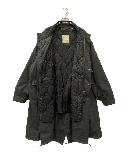 FREAK'S STORE（フリークスストア）FREAK'S STORE (フリークストア) ライナー付モッズコート ブラック サイズ:FREEの古着・服飾アイテム