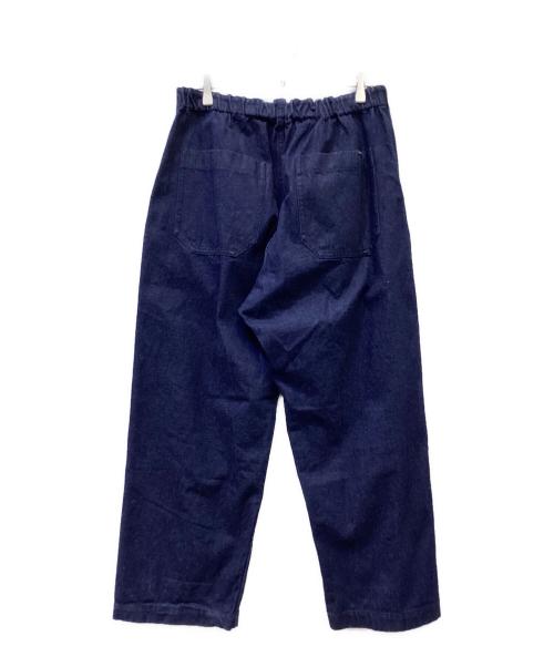 nest robe upcyclelino（ネストローブ アップサイクルリノ）nest robe upcyclelino (ネストローブ アップサイクルリノ) BASIC 9.5ozデニムワイドパンツ インディゴ サイズ:２の古着・服飾アイテム