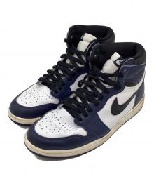NIKE（ナイキ）の古着「AIR JORDAN 1 RETRO HIGH OG MIDNIGHT NAVY」｜ホワイト×ネイビー