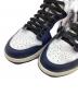 中古・古着 NIKE (ナイキ) AIR JORDAN 1 RETRO HIGH OG MIDNIGHT NAVY ホワイト×ネイビー サイズ:26.5：14000円