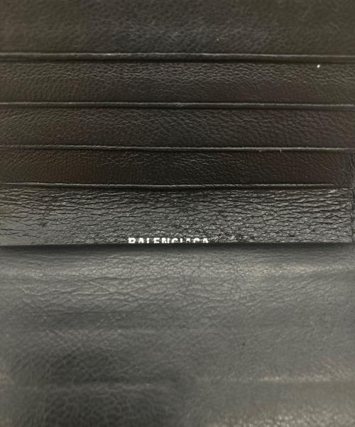 BALENCIAGA（バレンシアガ）BALENCIAGA (バレンシアガ) 2つ折り財布 ブラックの古着・服飾アイテム
