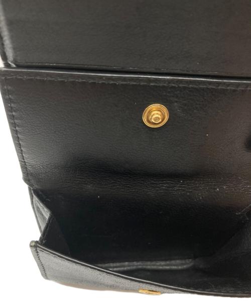 BALENCIAGA（バレンシアガ）BALENCIAGA (バレンシアガ) 2つ折り財布 ブラックの古着・服飾アイテム