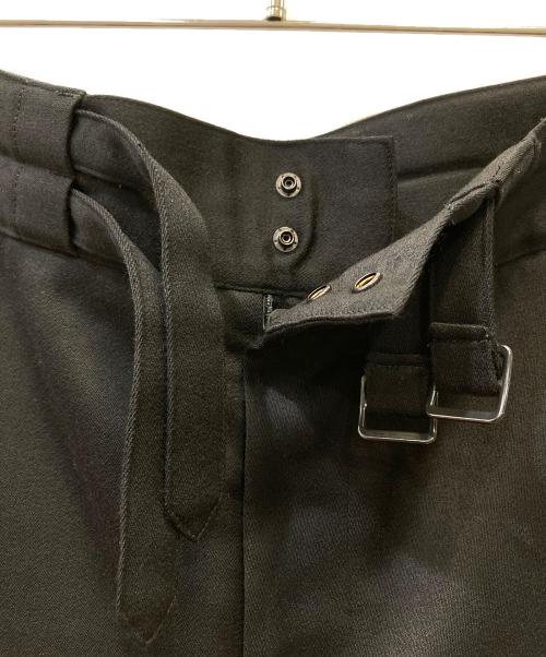 Y's（ワイズ）Y's (ワイズ) ベルテッドジョガーパンツ ブラック サイズ:2の古着・服飾アイテム