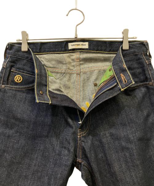 A BATHING APE（ア ベイシング エイプ）A BATHING APE (ア ベイシング エイプ) ショートデニム サイズ:Sの古着・服飾アイテム