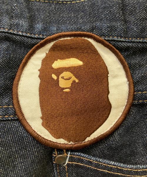 A BATHING APE（ア ベイシング エイプ）A BATHING APE (ア ベイシング エイプ) ショートデニム サイズ:Sの古着・服飾アイテム