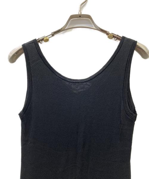 Y-3（ワイスリー）Y-3 (ワイスリー) ノースリーブ・キャミソールワンピース ブラック サイズ:XSの古着・服飾アイテム