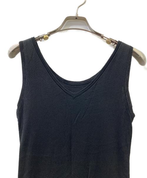 Y-3（ワイスリー）Y-3 (ワイスリー) ノースリーブ・キャミソールワンピース ブラック サイズ:XSの古着・服飾アイテム