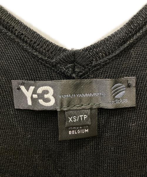 Y-3（ワイスリー）Y-3 (ワイスリー) ノースリーブ・キャミソールワンピース ブラック サイズ:XSの古着・服飾アイテム