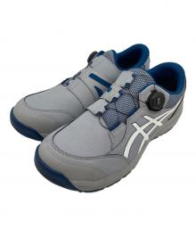 asics（アシックス）の古着「ワークシューズ」｜ブルー×グレー