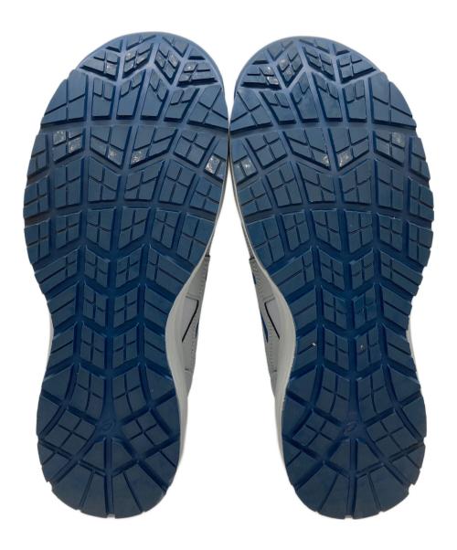 asics（アシックス）asics (アシックス) ワークシューズ ブルー×グレー サイズ:28cmの古着・服飾アイテム