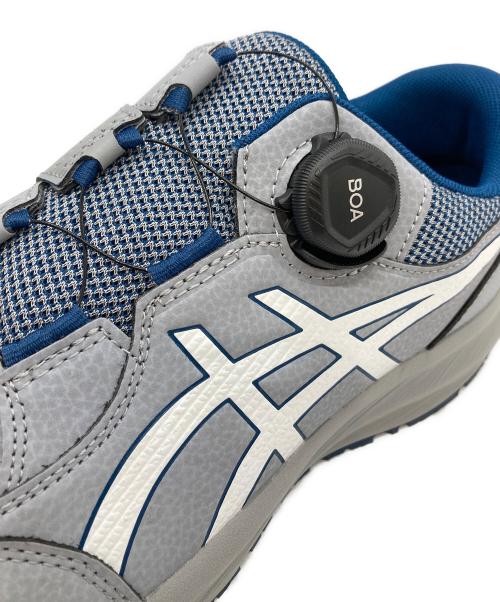 asics（アシックス）asics (アシックス) ワークシューズ ブルー×グレー サイズ:28cmの古着・服飾アイテム