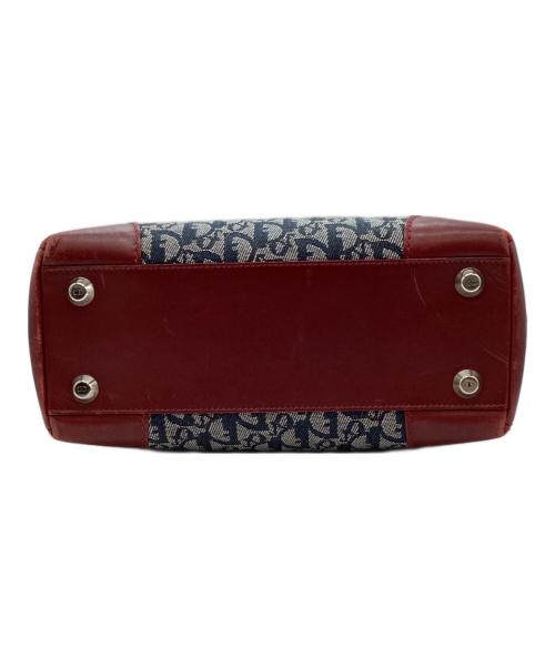 Christian Dior（クリスチャン ディオール）Christian Dior (クリスチャン ディオール) ハンドバッグ ワインレッドの古着・服飾アイテム