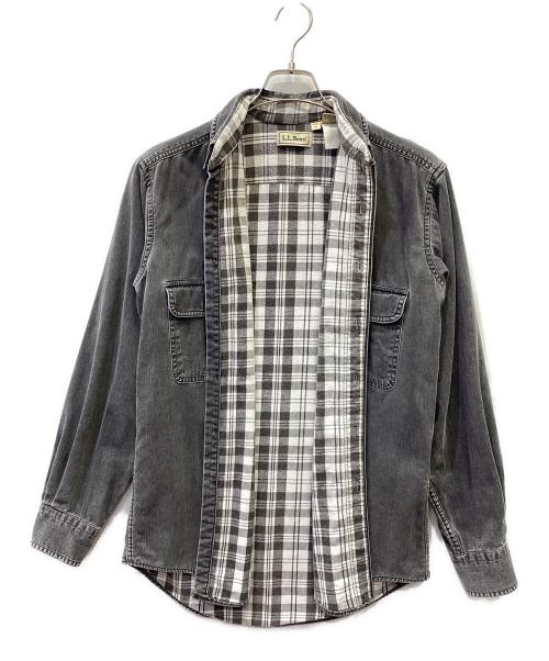 L.L.Bean（エルエルビーン）L.L.Bean (エルエルビーン) シャツジャケット グレー サイズ:Sの古着・服飾アイテム