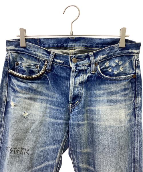 Hysteric Glamour（ヒステリックグラマー）Hysteric Glamour (ヒステリックグラマー) デニムパンツ ブルー サイズ:32の古着・服飾アイテム