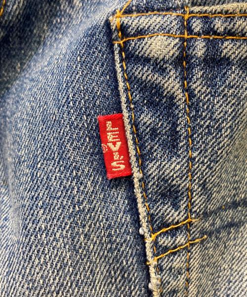 LEVI'S（リーバイス）LEVI'S (リーバイス) デニムパンツ 201XX 赤タブ ボタン裏555印刻 米国製 スカイブルー サイズ:W31の古着・服飾アイテム