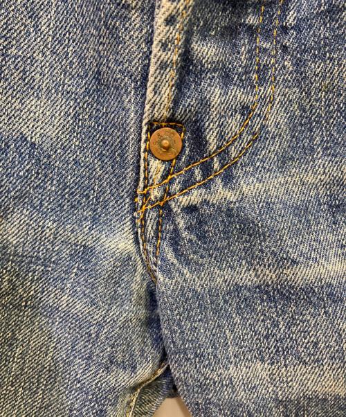 LEVI'S（リーバイス）LEVI'S (リーバイス) デニムパンツ 201XX 赤タブ ボタン裏555印刻 米国製 スカイブルー サイズ:W31の古着・服飾アイテム
