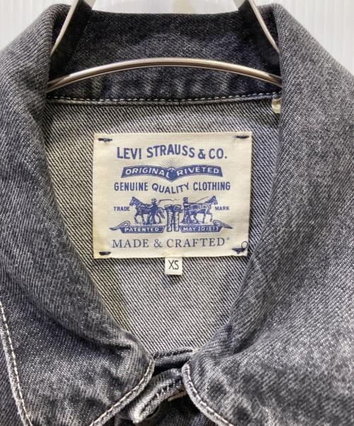 LEVI'S（リーバイス）LEVI'S (リーバイス) デニムジャケット ブラック サイズ:XSの古着・服飾アイテム