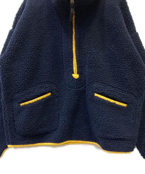 niko and（ニコアンド）niko and (ニコアンド) ボアジャケット ネイビー サイズ:Lの古着・服飾アイテム