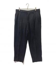 TOMMY BAHAMA（トミーバハマ）の古着「シルクスラックス」｜ブラック