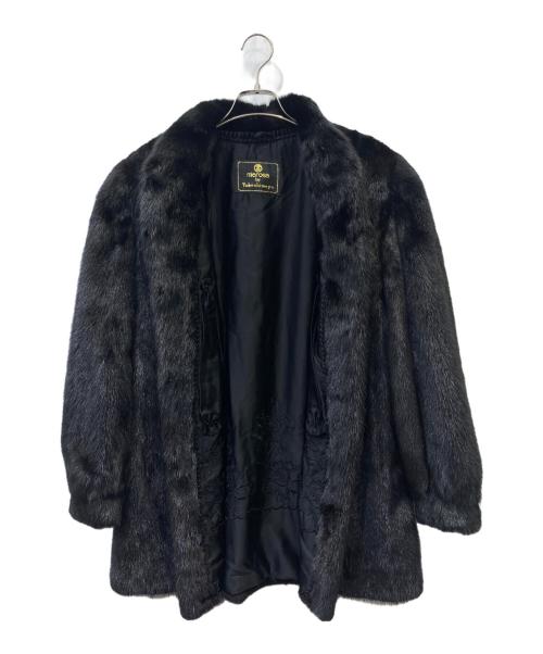MIAROSA by Takashimaya（高島屋）MIAROSA by Takashimaya (高島屋) ミンクコート ブラック サイズ:１５号の古着・服飾アイテム