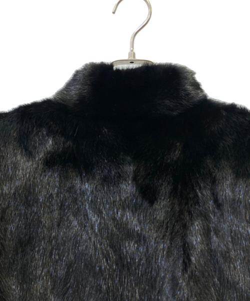 MIAROSA by Takashimaya（高島屋）MIAROSA by Takashimaya (高島屋) ミンクコート ブラック サイズ:１５号の古着・服飾アイテム
