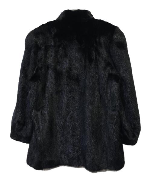 MIAROSA by Takashimaya（高島屋）MIAROSA by Takashimaya (高島屋) ミンクコート ブラック サイズ:１５号の古着・服飾アイテム