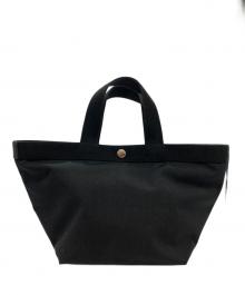 Herve Chapelier（エルベシャプリエ）の古着「ハンドバッグ」｜ブラック