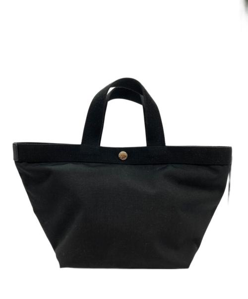 Herve Chapelier（エルベシャプリエ）Herve Chapelier (エルベシャプリエ) ハンドバッグ ブラックの古着・服飾アイテム