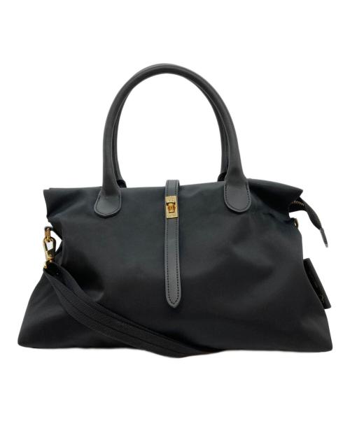 VIOLAd'ORO（ヴィオラドーロ）VIOLAd'ORO (ヴィオラドーロ) ターンロック2WAYバッグ ブラックの古着・服飾アイテム