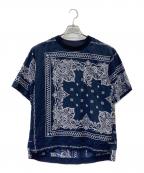 sacaiサカイ）の古着「半袖カットソー」｜ネイビー