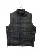 BURBERRY GOLFバーバリーゴルフ）の古着「リバーシブルベスト」｜ブラウン×ブラック