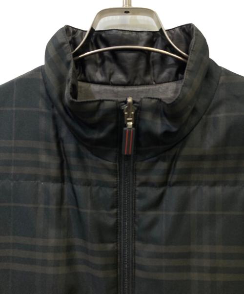 BURBERRY GOLF（バーバリーゴルフ）BURBERRY GOLF (バーバリーゴルフ) リバーシブルベスト ブラウン×ブラック サイズ:Lの古着・服飾アイテム