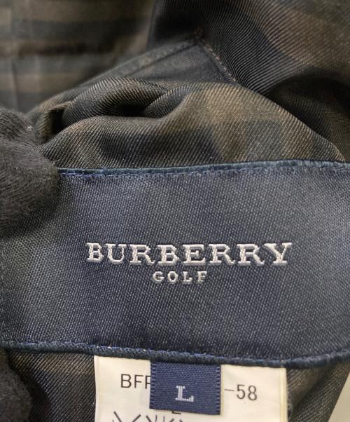 BURBERRY GOLF（バーバリーゴルフ）BURBERRY GOLF (バーバリーゴルフ) リバーシブルベスト ブラウン×ブラック サイズ:Lの古着・服飾アイテム