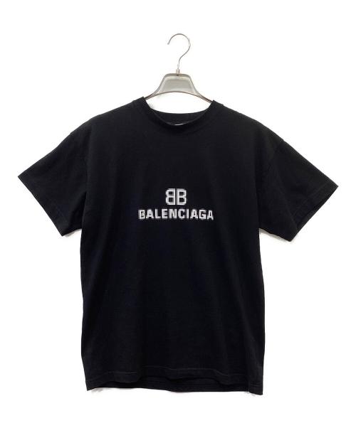BALENCIAGA（バレンシアガ）BALENCIAGA (バレンシアガ) 半袖カットソー ブラック サイズ:Ｓの古着・服飾アイテム