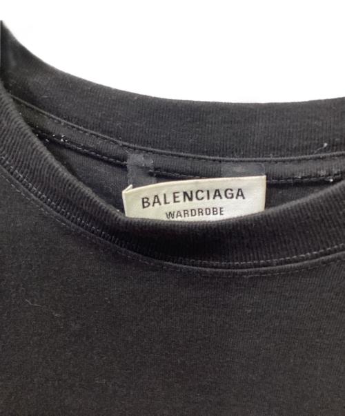 BALENCIAGA（バレンシアガ）BALENCIAGA (バレンシアガ) 半袖カットソー ブラック サイズ:Ｓの古着・服飾アイテム