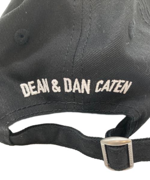 DSQUARED2（ディースクエアード）DSQUARED2 (ディースクエアード) キャップ ブラックの古着・服飾アイテム