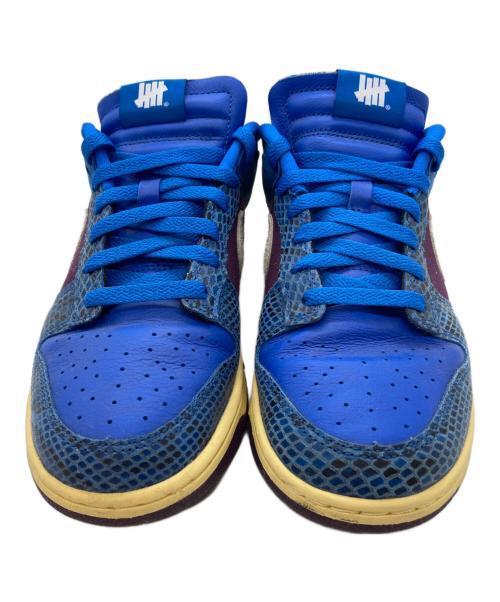 NIKE（ナイキ）NIKE (ナイキ) UNDEFEATED (アンディフィーテッド) DUNK LOW SP / UNDFTD ブルー×パープル サイズ:27cmの古着・服飾アイテム