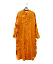 FRAMeWORK（フレームワーク）の古着「シャツワンピース」｜オレンジ