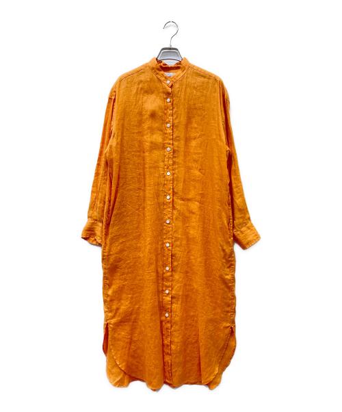 FRAMeWORK（フレームワーク）FRAMeWORK (フレームワーク) シャツワンピース オレンジ サイズ:Freeの古着・服飾アイテム