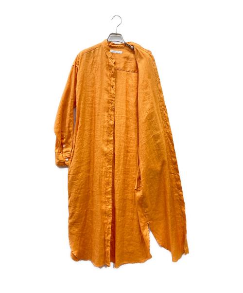 FRAMeWORK（フレームワーク）FRAMeWORK (フレームワーク) シャツワンピース オレンジ サイズ:Freeの古着・服飾アイテム
