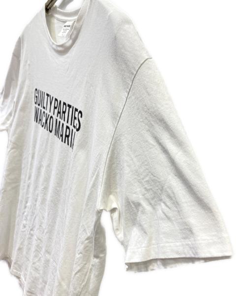 WACKO MARIA（ワコマリア）WACKO MARIA (ワコマリア) 半袖カットソー ホワイト サイズ:Lの古着・服飾アイテム