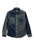 KOJIMA GENESコジマジーンズ）の古着「デニムシャツ」｜ネイビー