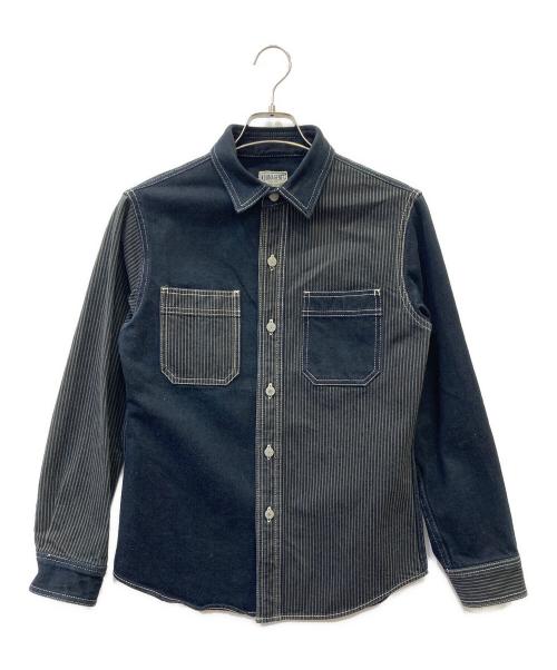 KOJIMA GENES（コジマジーンズ）KOJIMA GENES (コジマジーンズ) デニムシャツ ネイビー サイズ:M 未使用品の古着・服飾アイテム