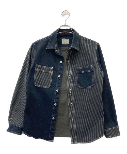 KOJIMA GENES（コジマジーンズ）KOJIMA GENES (コジマジーンズ) デニムシャツ ネイビー サイズ:M 未使用品の古着・服飾アイテム